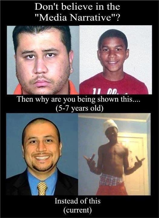 George Zimmerman & Trayvon Martin Media Lie